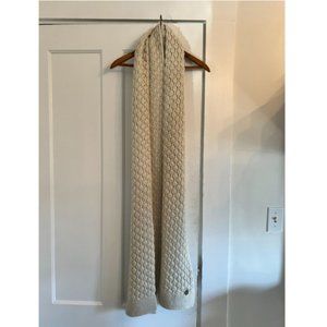 See By Chloe Cream Wool Knit Scarf